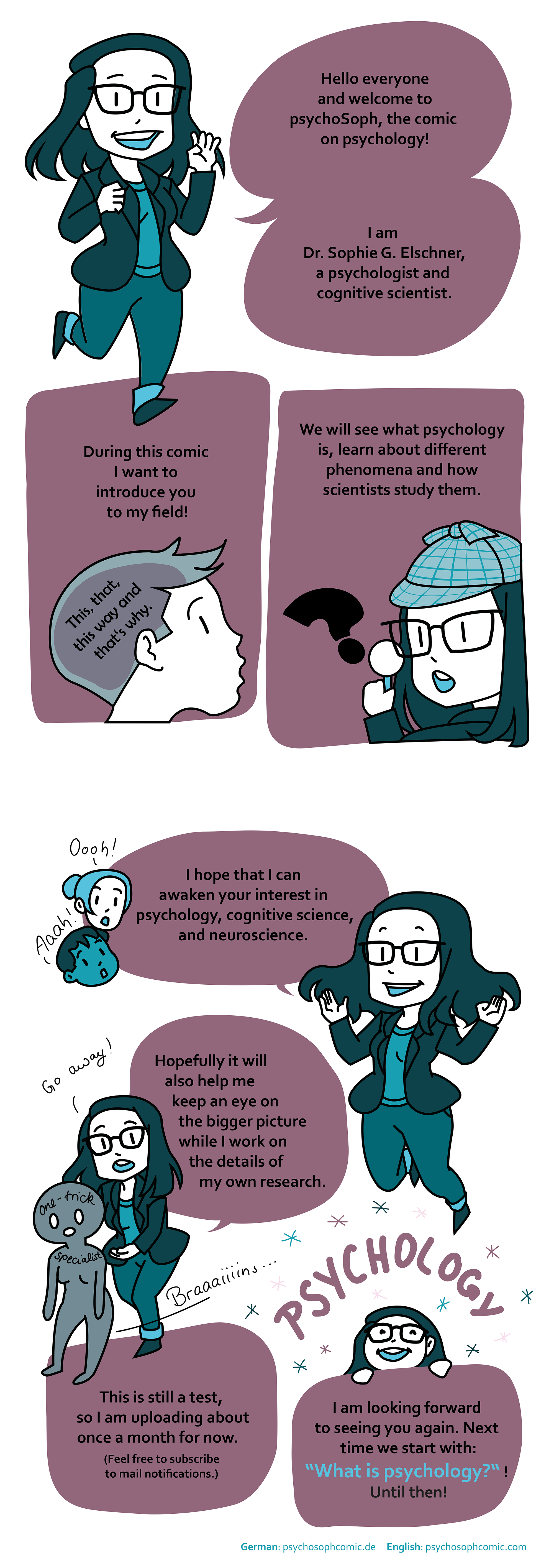 psychoSoph Comic 001 Introduction of psychoSoph