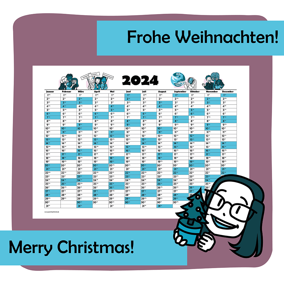 psychosoph 2024 Marry Christmas calendar