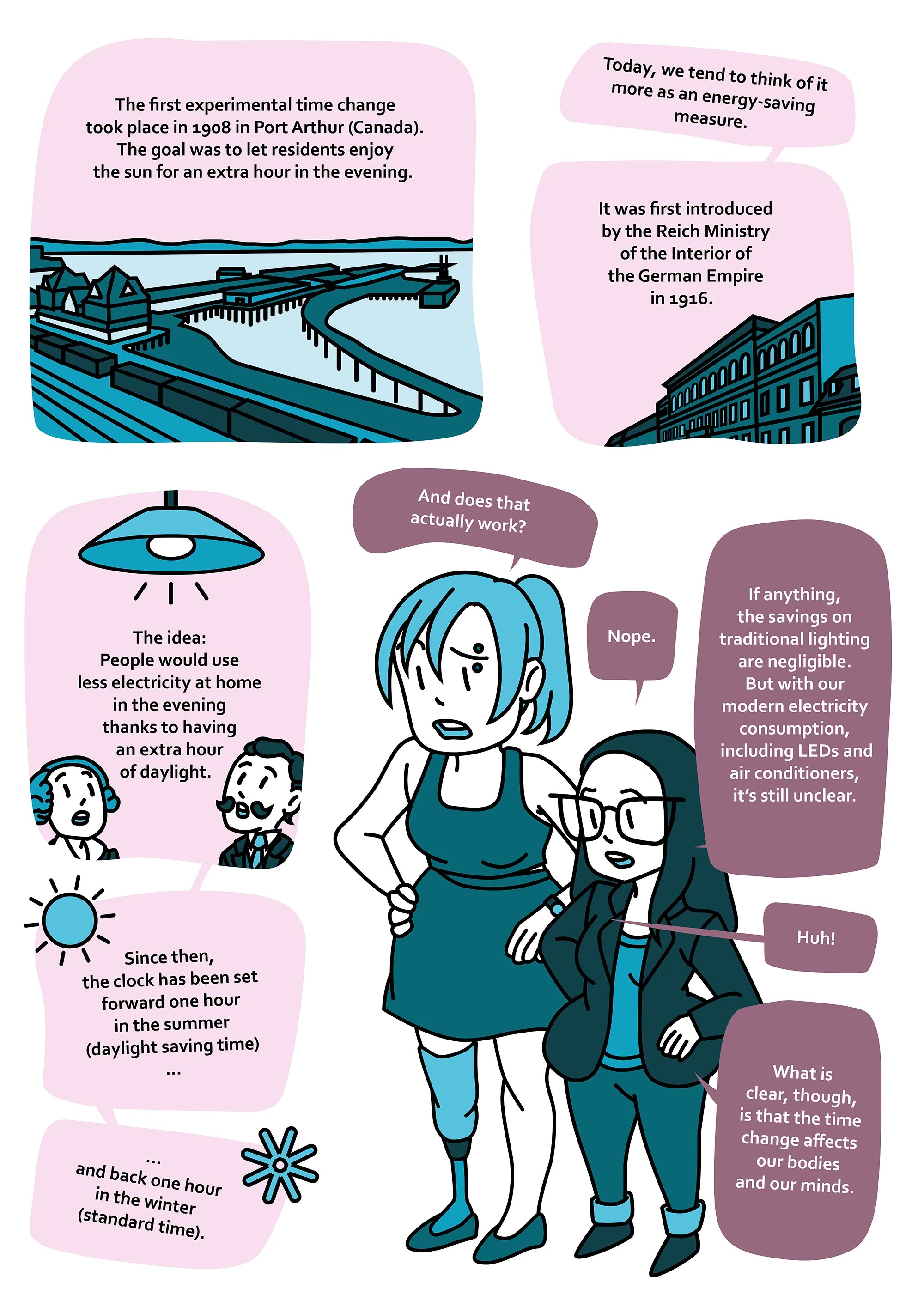 psychoSoph Comic chapter 010 Not again! Is daylight saving time unhealthy? page 2